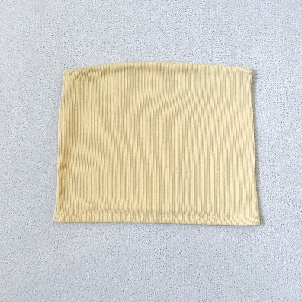 American Eagle Tube Top Yellow Women’s Large L